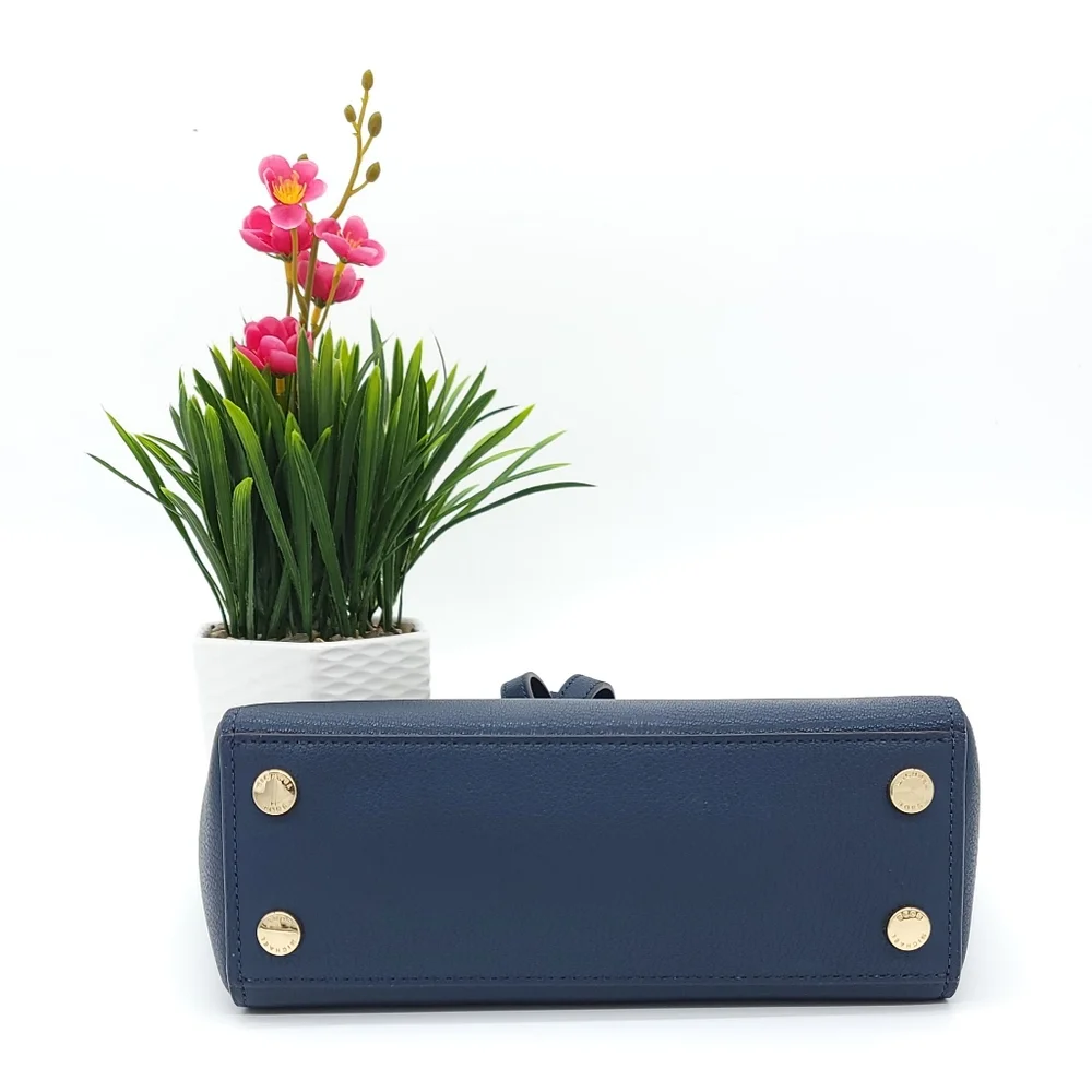 ⚠️LAST 1⚠️ Michael Kors Hamilton MD Crossbody Satchel Blue - Picture 4 of 9